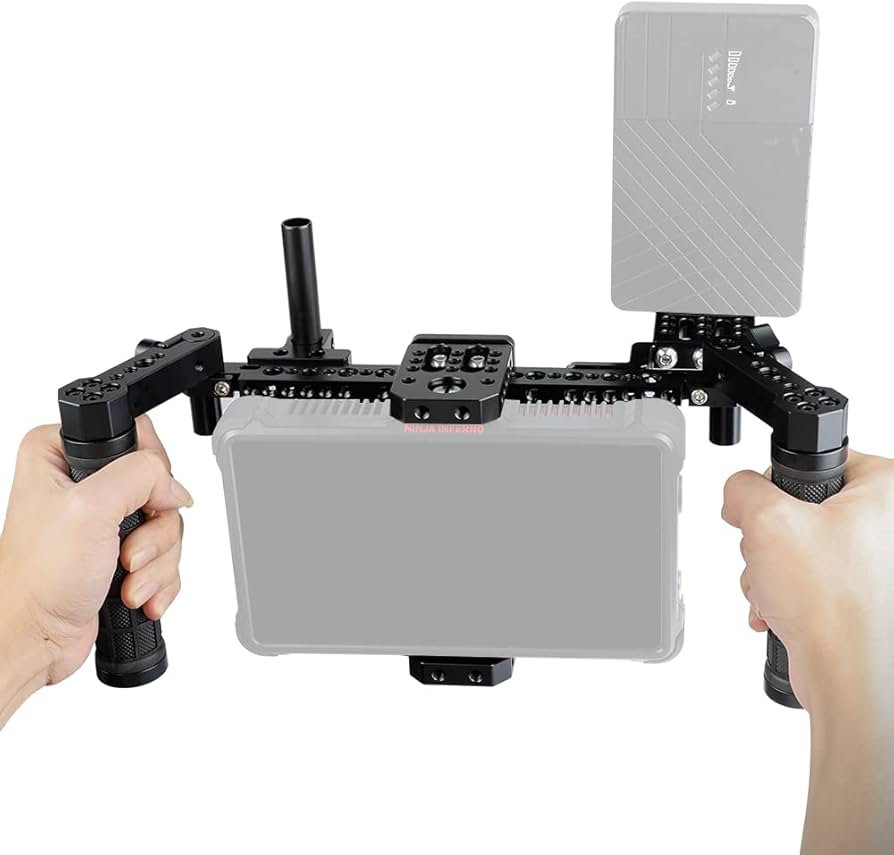 モニター用大型ケージ Amazon.co.jp: CAMVATE モニターケージ 調節可能なハンドル付き